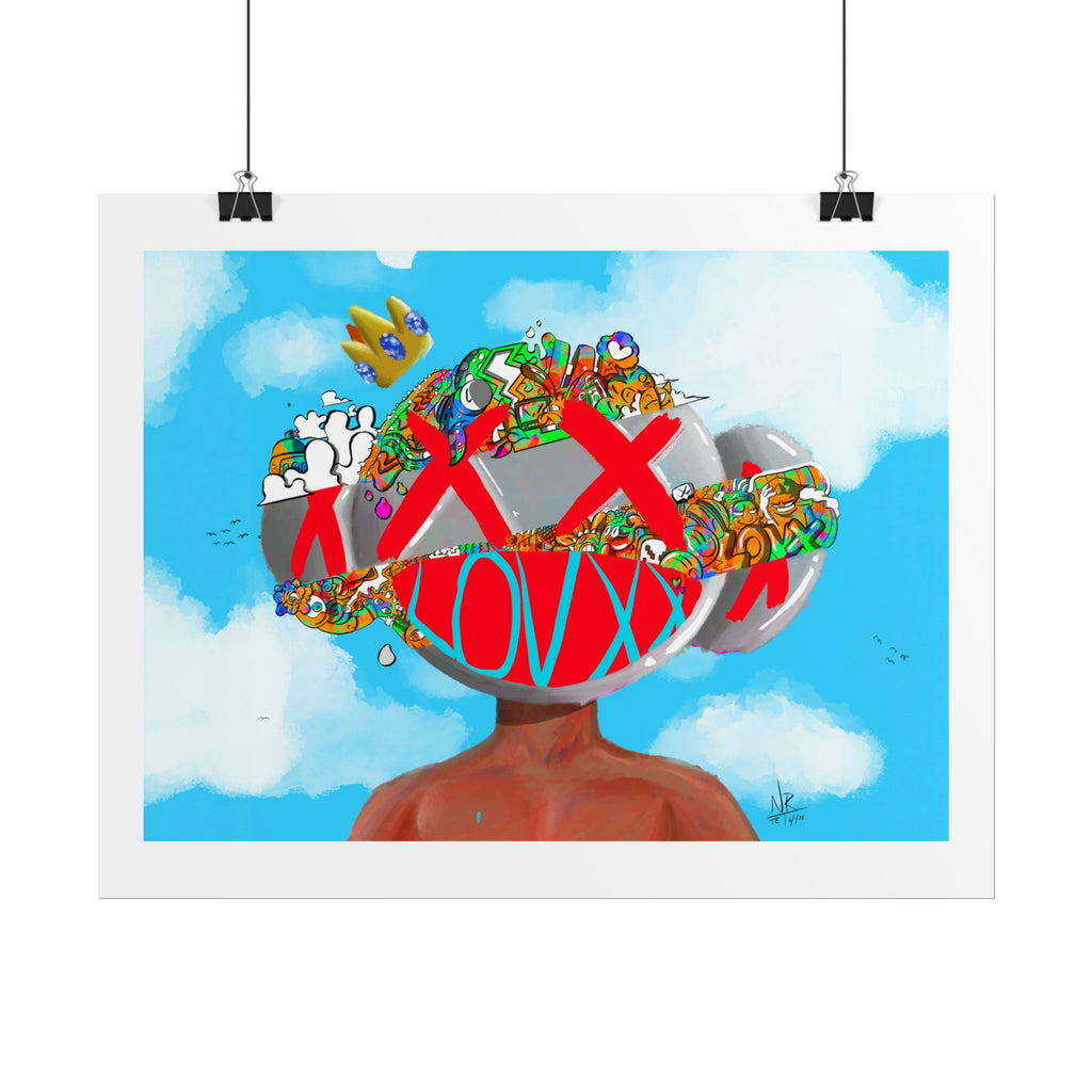 Above All Else Lovx Printed Poster