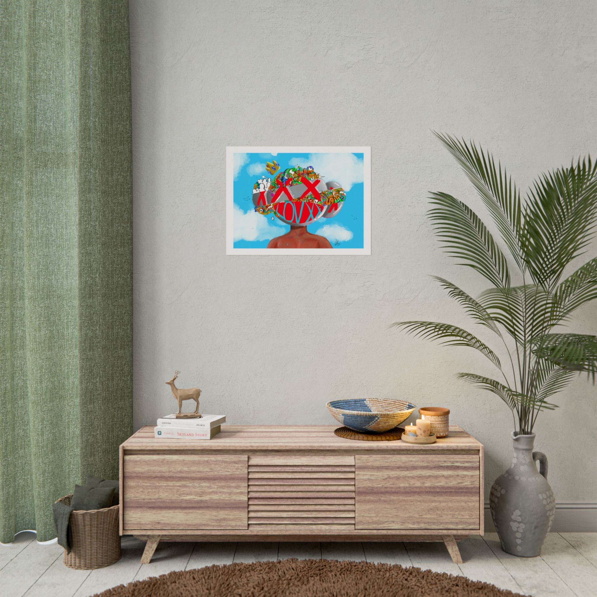 Above All Else Lovx Printed Poster