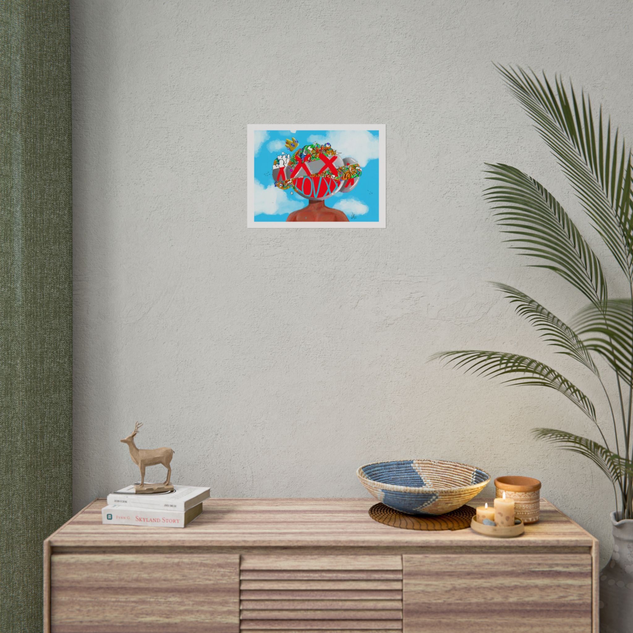 Above All Else Lovx Printed Poster