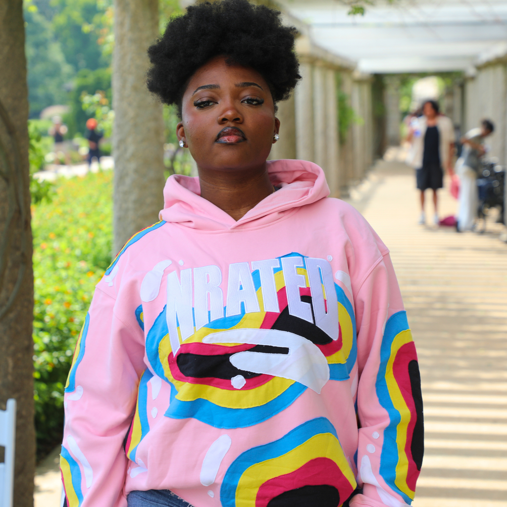 Pink Nrated Hoodie