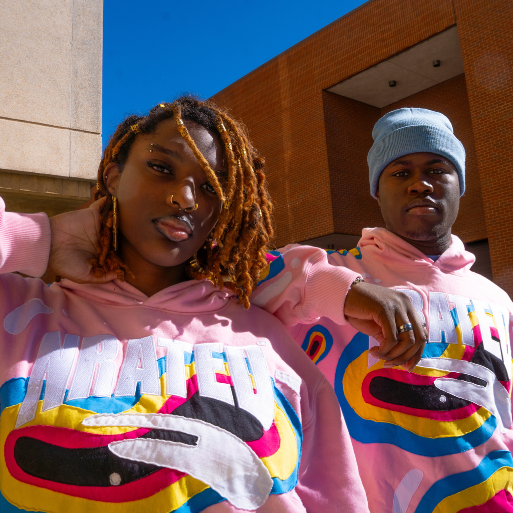 Pink Nrated Hoodie