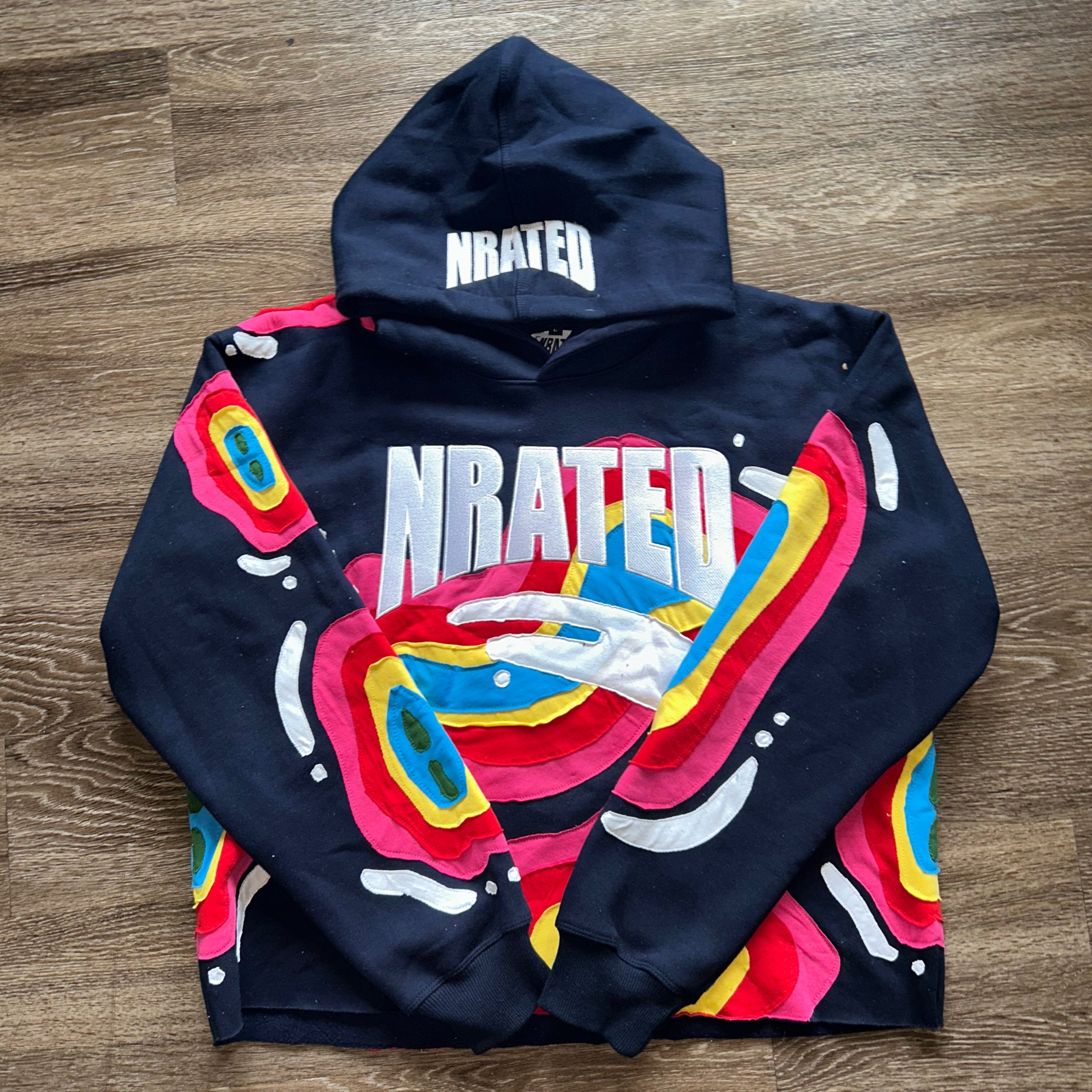 Color Patch Hoodie image 0
