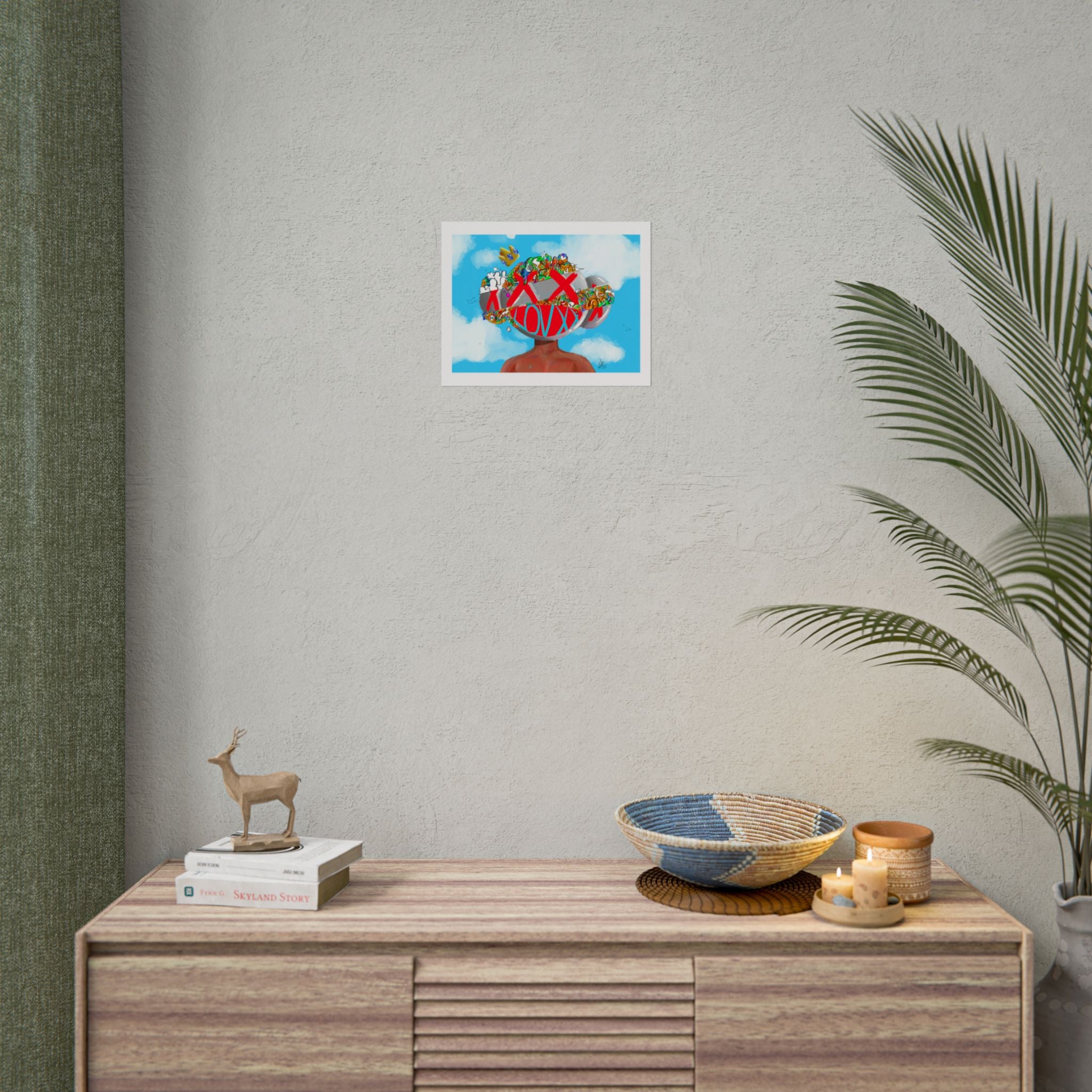 Above All Else Lovx Printed Poster